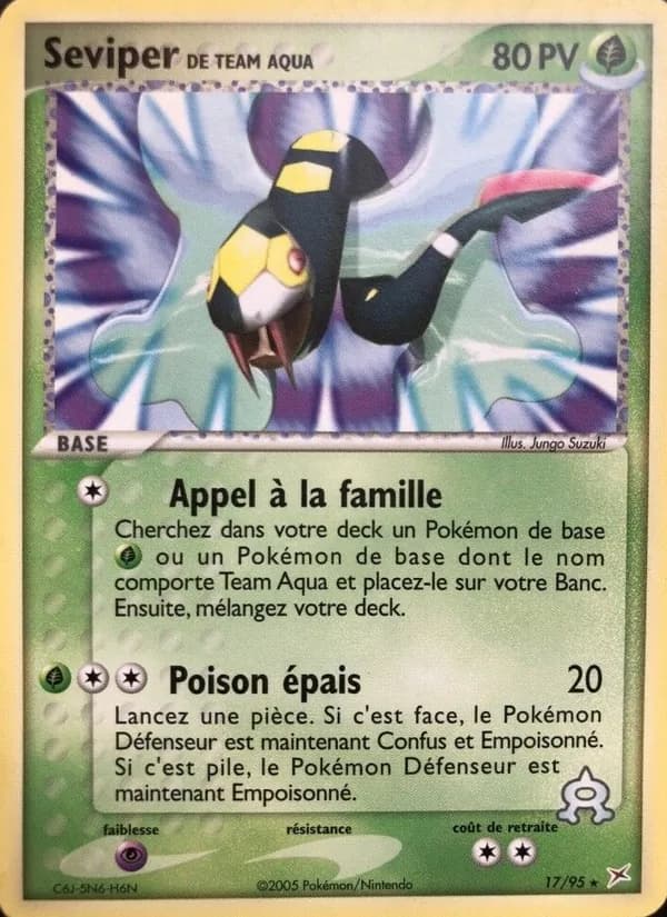 Seviper de Team Aqua