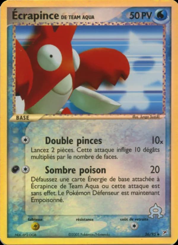 Écrapince de Team Aqua