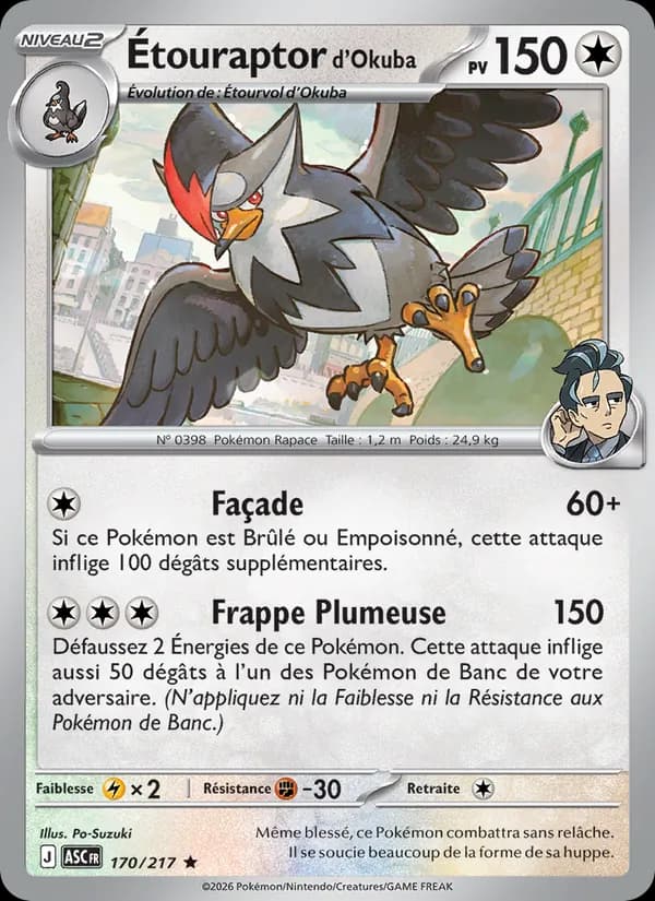 Étouraptor d'Okuba