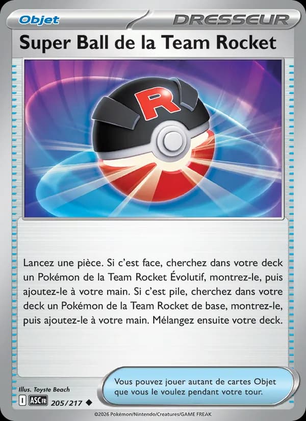 Super Ball de la Team Rocket