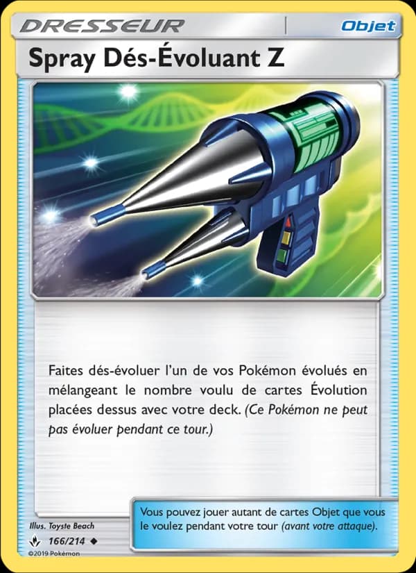 Spray Dés-Évoluant Z
