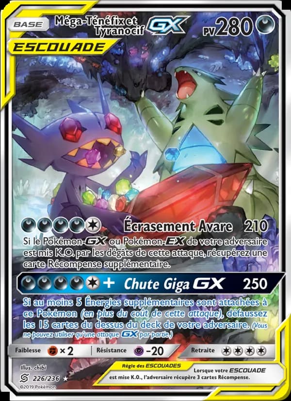 Méga-Ténéfix et Tyranocif GX
