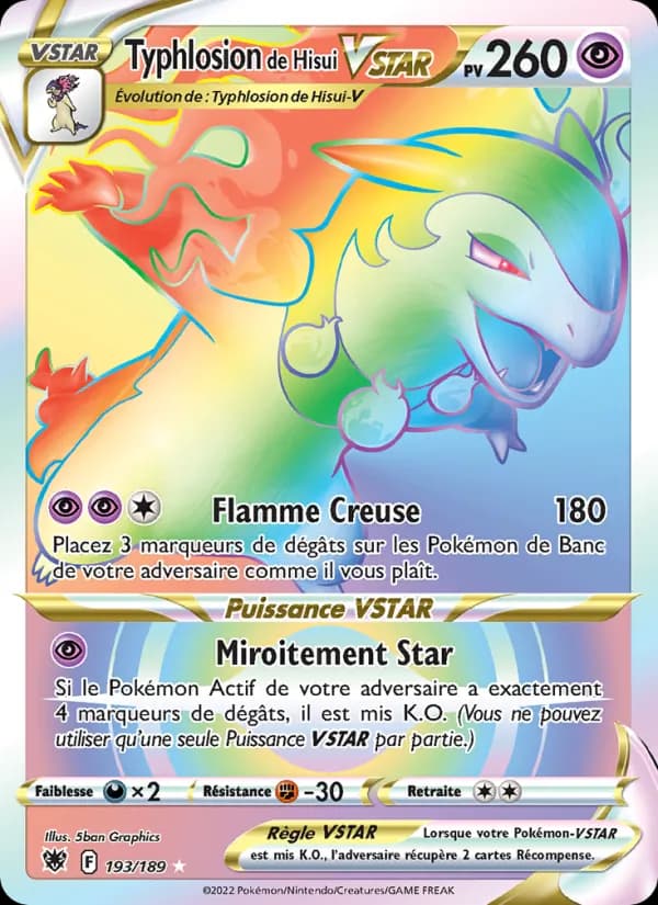 Typhlosion de Hisui VSTAR