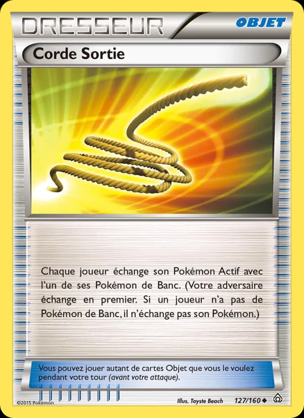 Corde Sortie